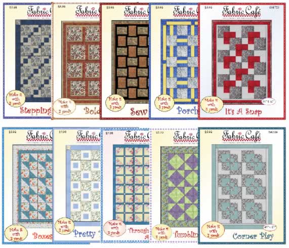 Top selling 3-yard quilt patterns