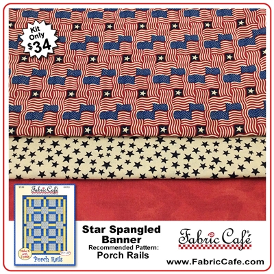 Star Spangled Banner - 3 Yard Quilt Kit