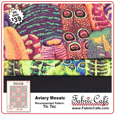 Aviary Mosaic - 3 Yard Quilt Kit