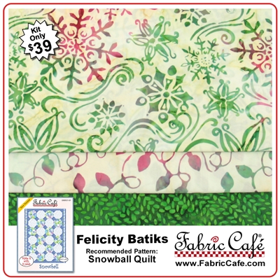 Felicity Batiks - 3 Yard Quilt Kit