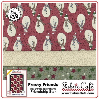 Frosty Friends - 3 Yard Quilt Kit