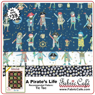 A Pirate's Life - 3 Yard Quilt Kit