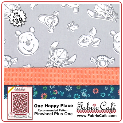 One Happy Place - 3 Yard Quilt Kit