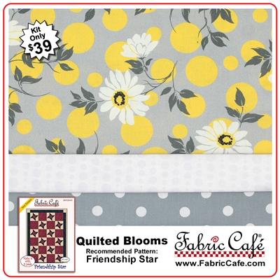 Quilted Blooms - 3 Yard Quilt Kit