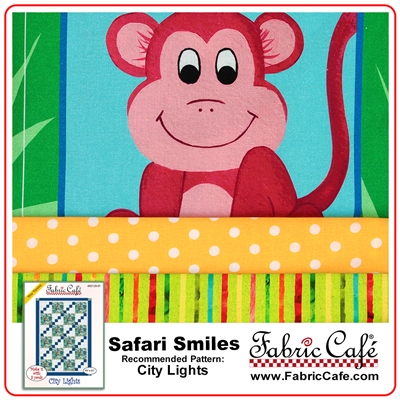 Safari Smiles - 3 Yard Quilt Kit