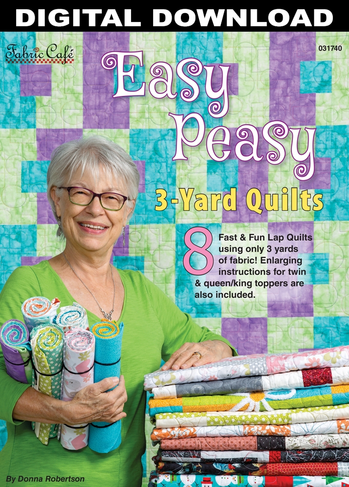 Tessuto Cafe Easy Peasy 3 Yard Quilts BK 