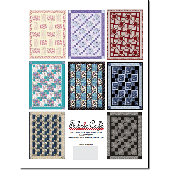 Fabric Cafe Books Fast & Fun 3-Yard Quilts Book
