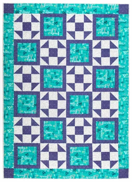 Pretty Darn Quick! 3-Yard Quilts Booklet, Fabric Cafe #FC031940