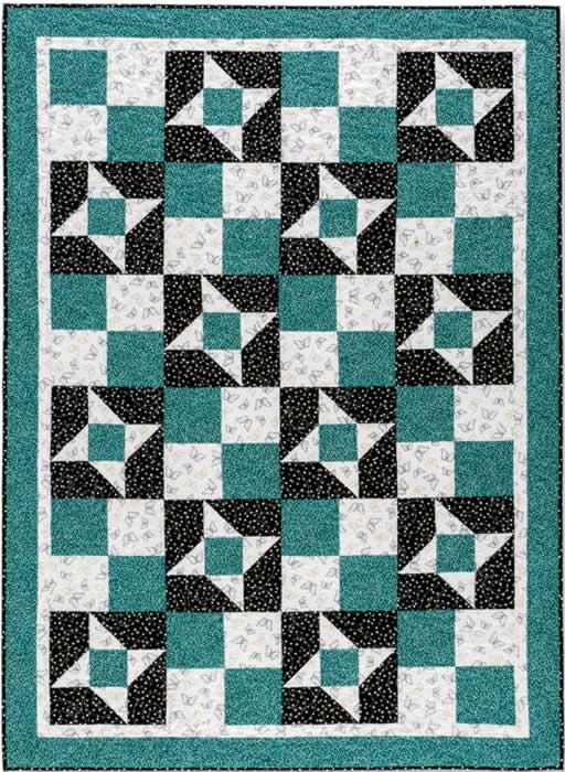 Fabric Cafe Make It Modern 3-Yard Quilts FC 032341 - 897086000877
