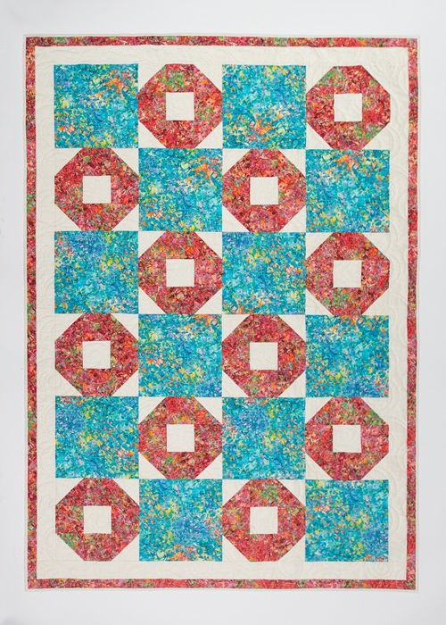 Quilts that are Quick as a Wink!  New Fabrics for our 3-Yard Quilt Book! 