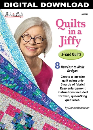 Quilts in a Jiffy 3-Yard Quilts - Downloadable Pattern Book