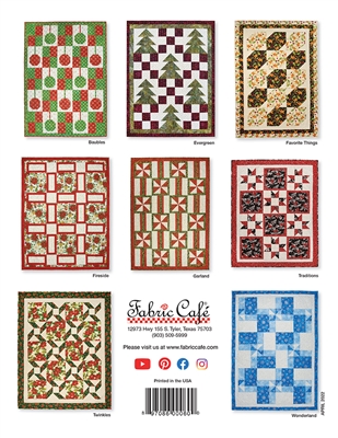  Make it Patriotic with 3 Yard Quilts Book by Donna and Fran for  Fabric Cafe: 0897086000884: Fabric Cafe HAODEMI: Arts, Crafts & Sewing