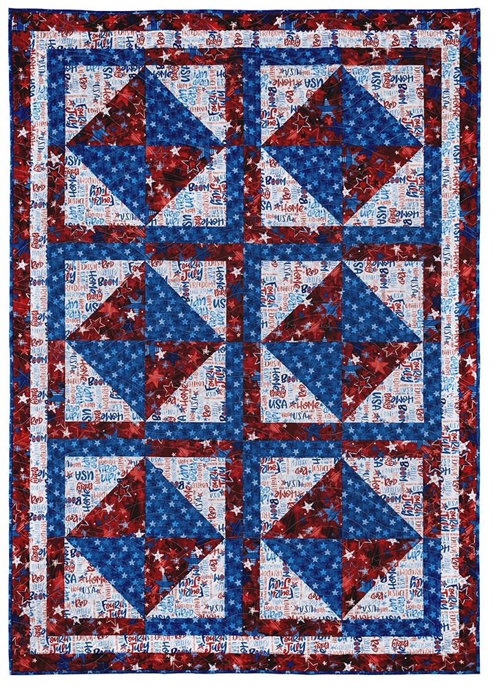 Make it Patriotic - 3 Yard Quilt Book - 118 Fabrics & More