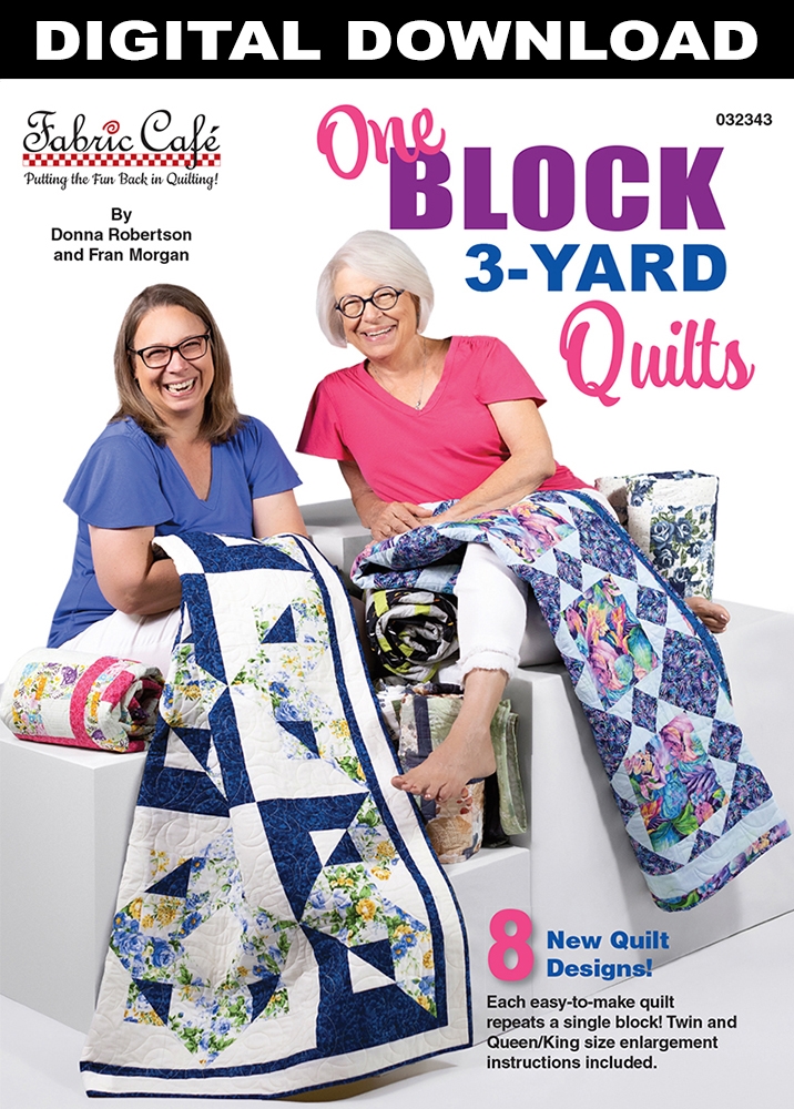 Make It Patriotic, With 3-yard Quilts, 8 New Patterns by Fabric Cafe 