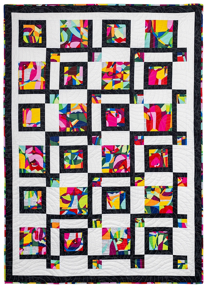 Bold Blocks ~ 3-Yard Quilts by Fabric Cafe
