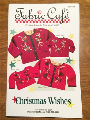 Christmas Wishes - Sweatshirt Jacket