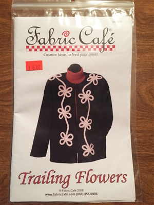 Trailing Flowers - Sweatshirt Jacket