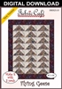 Flying Geese Downloadable 3 Yard Quilt Pattern