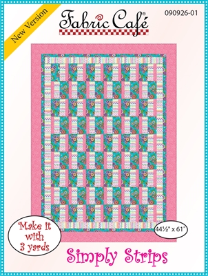 Simply Strips - 3 Yard Quilt Pattern