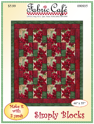 Simply Blocks - 3 Yard Quilt Pattern