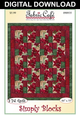 Simply Blocks - Downloadable 3 Yard Quilt Pattern