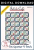 Fat Quarter 4 Patch Downloadable Quilt Pattern