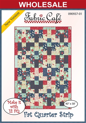 Fat-Quarter-Strip-Quilt-Pattern Wholesale