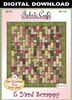 5-Yard Scrappy Downloadable Quilt Pattern