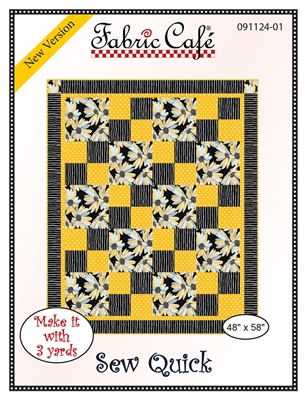 Sew Quick - 3 Yard Quilt Pattern