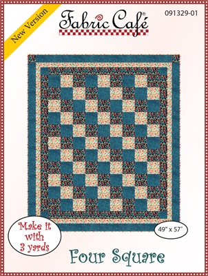 Four Square - 3 Yard Quilt Pattern