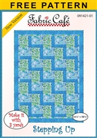 Stepping Up - Free 3-Yard Quilt Pattern