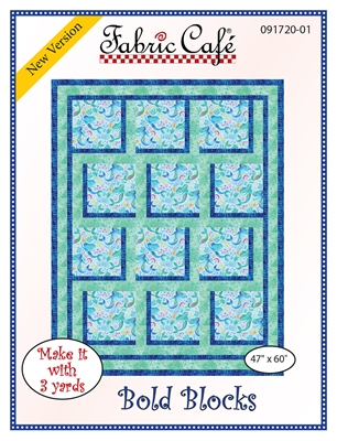 Bold Blocks - 3 Yard Quilt Pattern
