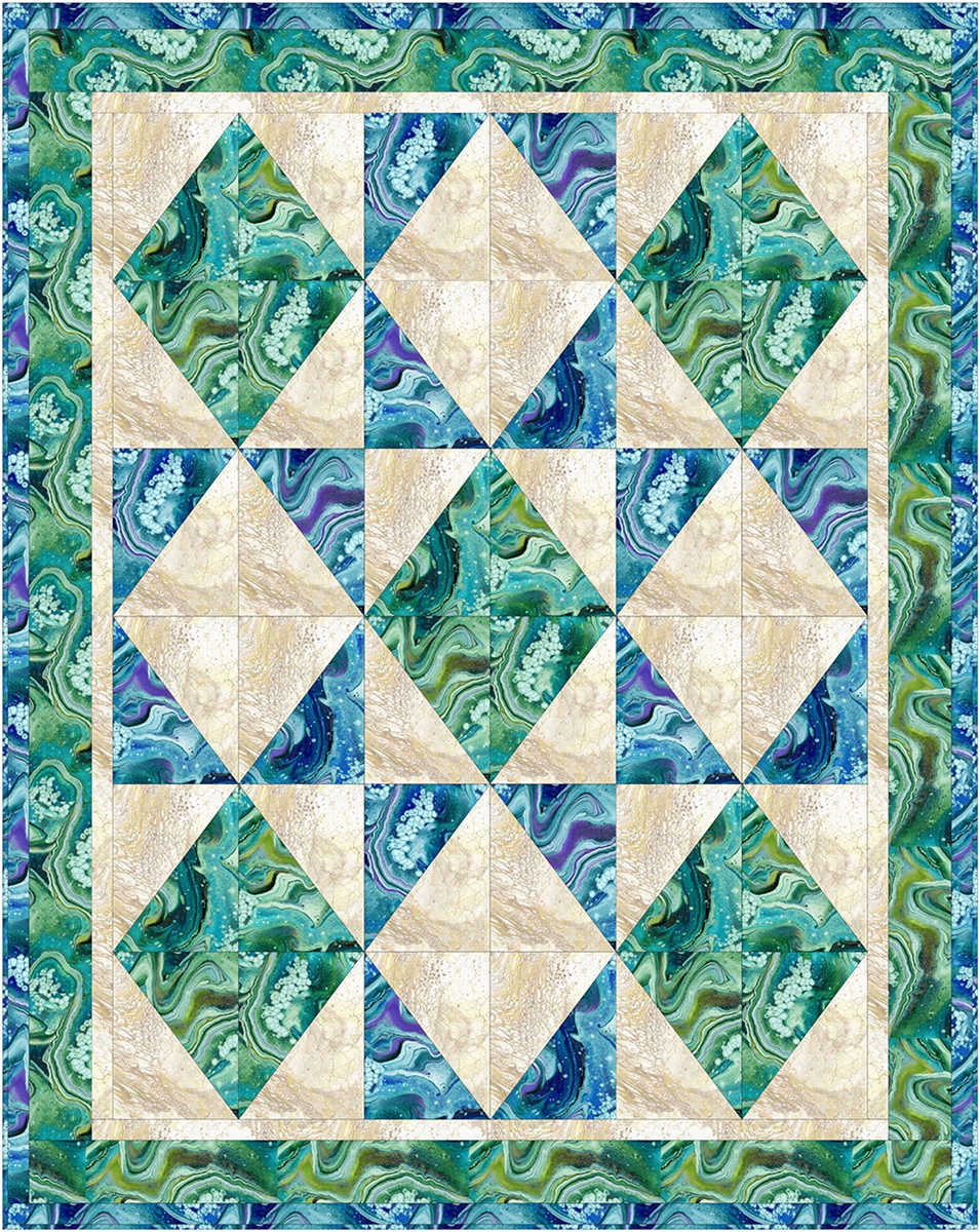 Fabric Cafe Courage 3 Yard Quilt Pattern - 092220