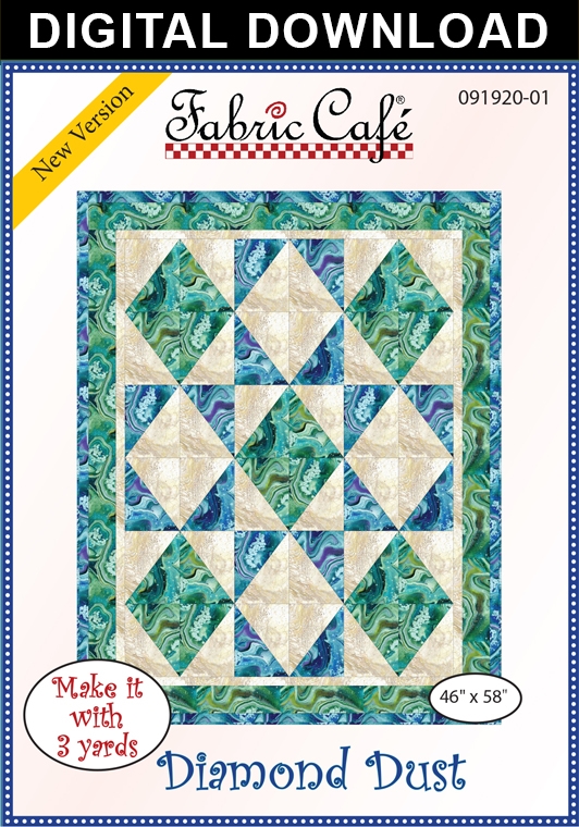 Diamond Dust Downloadable - Yard Quilt Pattern