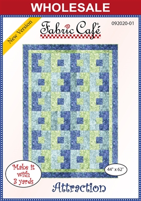 Attraction - 3 Yard Quilt Pattern (Wholesale)