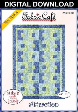 Attraction Downloadable - 3 Yard Quilt Pattern