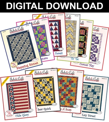 2021 Top 10 Quilts Pattern Downloadable Bundle