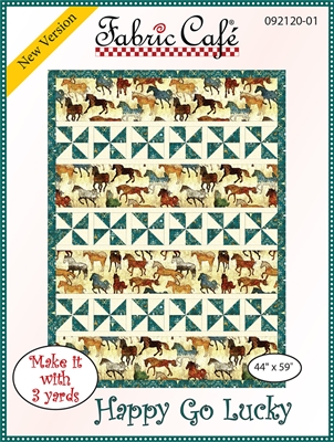 Happy Go Lucky - 3 Yard Quilt Pattern