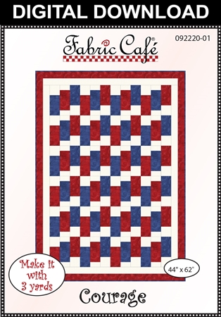 Courage - Downloadable 3 Yard Quilt Pattern