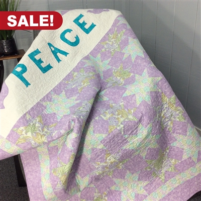 Peace Finished Quilt