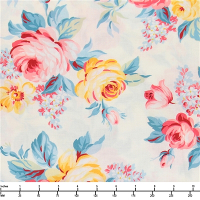 Michael-Miller-Fabrics-Farmstand-Flowers-CX9225-Peac-D