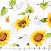 P&B-Textiles-Sunflower-Field-SFIE-04785-YY - By The Yard