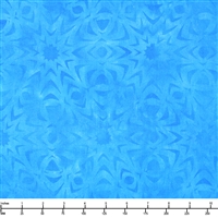 Maywood Studio Paper Flurries MASD 10196-B. Tonal Snowflakes. Medium. Dark Blue - 32-inch EOB Special