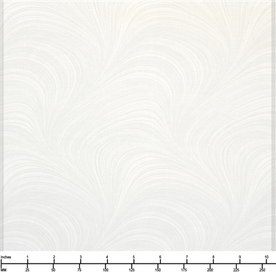 Benartex Wave Texture (Basic) White 2966-09 - 28-inch EOB Special