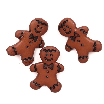 Gingerbread Man Button