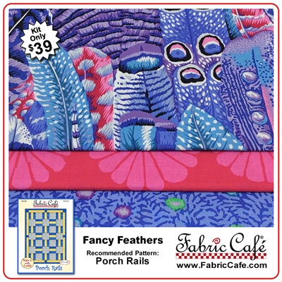 Fancy Feathers - 3 Yard Quilt Kit