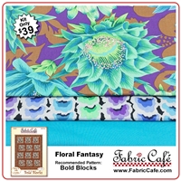 Floral Fantasy - 3 Yard Quilt Kit