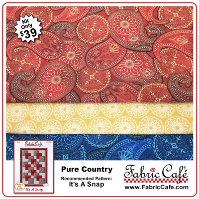 Pure Country - 3 Yard Quilt Kit