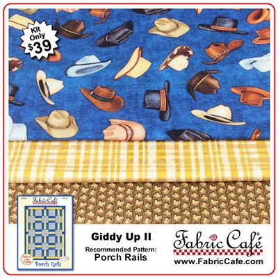 Giddy Up II - 3 Yard Quilt Kit