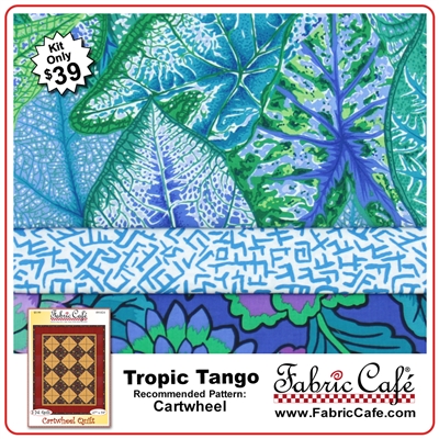 Tropic Tango - 3 Yard Quilt Kit